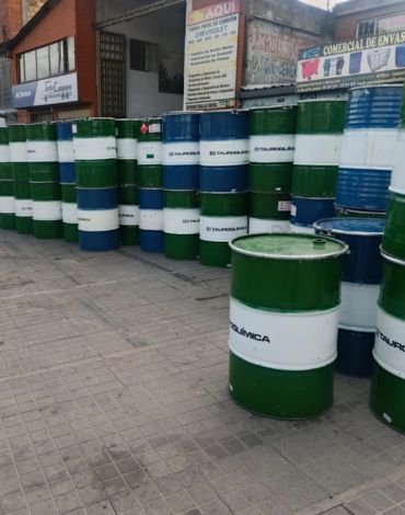 venta de canecas metalicas industriales